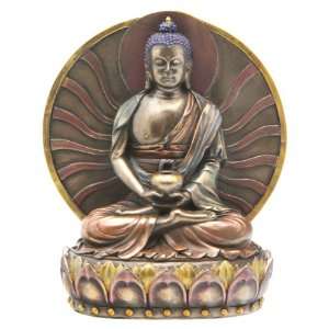  Cast Bronze Amitabha Buddha Statue