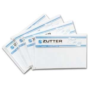  Zutter 7.5 x 5 White Inner Pages    includes 80 sheets 