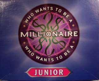 WHO WANTS TO BE A MILLIONAIRE JUNIOR GAME  