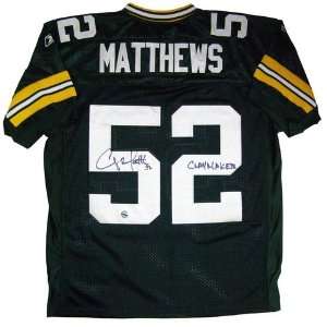 Clay Matthews Autographed Uniform   Authentic
