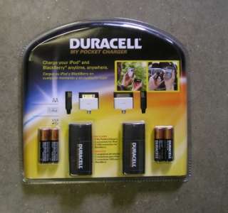 QT2 Duracell iPod Blackberry Pocket on the go Charger N  