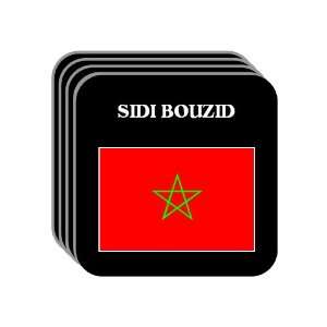  Morocco   SIDI BOUZID Set of 4 Mini Mousepad Coasters 