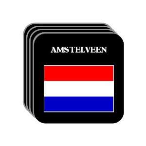 Netherlands [Holland]   AMSTELVEEN Set of 4 Mini Mousepad Coasters