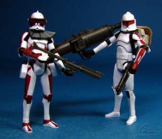 Star Wars Lieutenant Thire & Clone Trooper Rys (Exclusive) Loose 