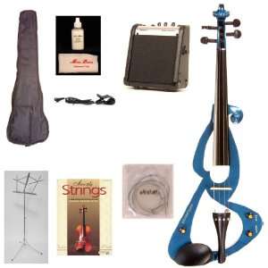   Violin   Blue (VLN E10 Blue 10 Watt Package) Musical Instruments