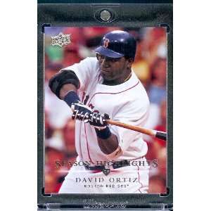 2008 Upper Deck # 786 David Ortiz SH Season Highlight   Red Sox   MLB 