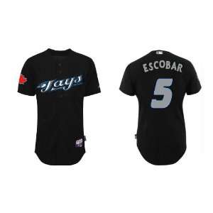 Toronto Blue Jays #5 Yunel Escobar Blue 2011 MLB Authentic Jerseys 