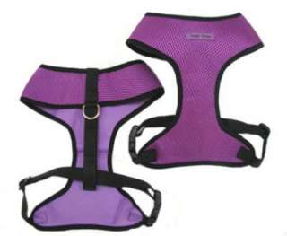 Dog Clothes Purple Walk EZ Soft Mesh Harness size XS  