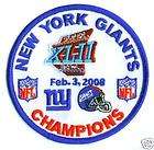 AFL NFL SUPER BOWL XLII SUPERBOWL 42 CHAMPIONS NY GIANTS SUPER BOWL 