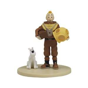  DIVING SUIT BOX SCENE FROM THE TINTIN COLLECTIBLE SERIES Toys & Games