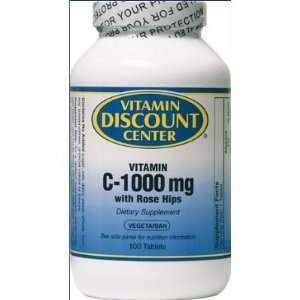   Vitamin Discount Center   100 Tablets Vitamin C Health & Personal