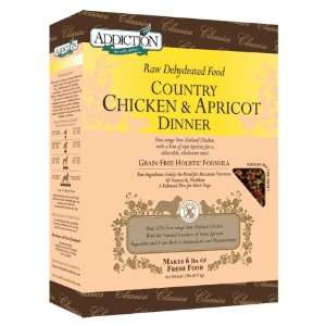  Addiction Raw Dehydrated Grain Free Dog Food, Country Chicken 