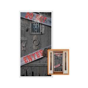  Beistle   00011   Haunted Halloween   Door Cover  Pack of 