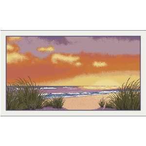   Surface Visions Beach Sunset Beach Rug / Door Mat