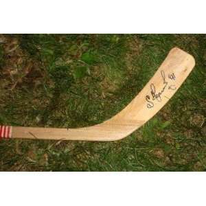  Sergei Fedorov Autographed Hockey Stick   Wood Store 