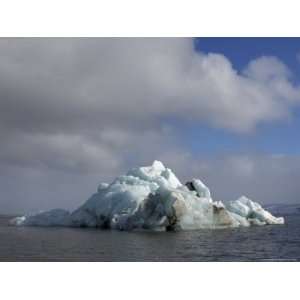Iceberg in Arctic Ocean, Svalbard Islands, Norway Premium Photographic 