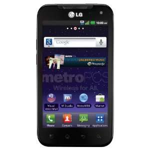  LG Connect 4G Prepaid Android Phone (MetroPCS) Cell 