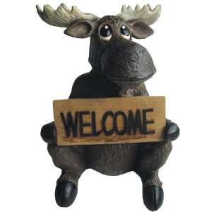  Dhi/accents 465500 12 Inch Welcome Moose Patio, Lawn 