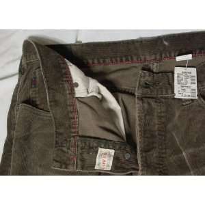  New ABERCROMBIE & FITCH A&F Mens Corduroy Pants Size 34R 