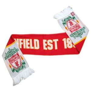   Licensed GENUINE Liverpool FC Anfield Scarf   NWT