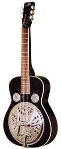 NEW MORGAN MONROE MSQ 100 BK BLACK VOODOO DOBRO   