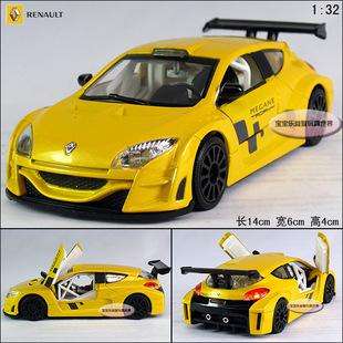 New Renault Megane 132 Alloy Diecast Model Car With Sound&Light 