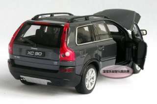 New Volvo XC90 124 Alloy Diecast Model Car With Box Grey B187a  