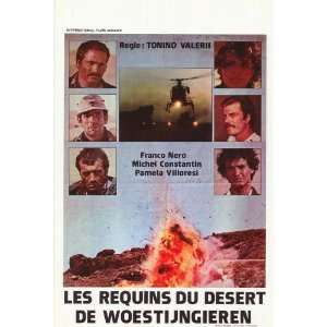 Sahara Cross (1977) 27 x 40 Movie Poster Belgian Style A 
