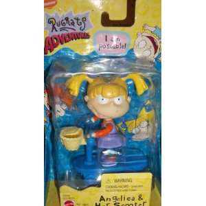  Angelica & Her Scooter Rugrats Adventures Figure Toys 