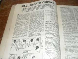 Build a 1946 ELECTRIC GUITAR and TUBE Guitar AMP Plus more tube amp 