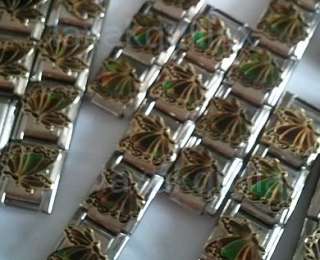 Each 9mm Italian Charm is spring loaded and connects together with 
