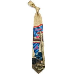  Atlanta Braves Silk Nostalgia Necktie