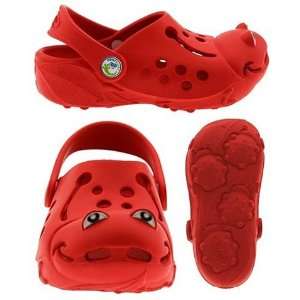  Cherry Red Lady Bug Clog   Shoes Child Size US 10 