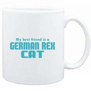   Mug White  MY BEST FRIEND IS a German Rex  Cats