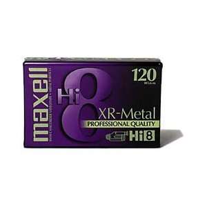  XR Metal Particle Hi8 Videocassette Electronics