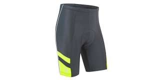 Cycle Shorts 8 Panel Hi Viz Yellow Premier Cycling  