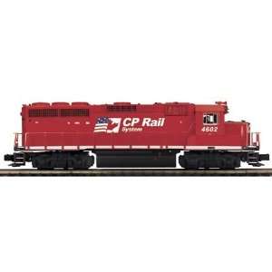 M.T.H. Electric Trains O Scale GP40 w/PS2, CPR Toys 