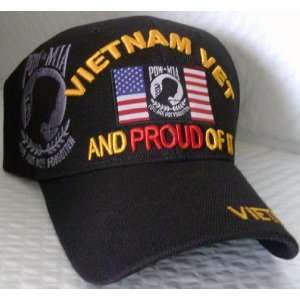  Vietnam Veteran Baseball Cap, Vietnam Vet and Proud of It 