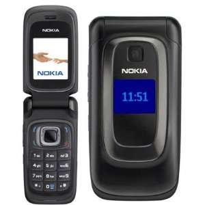  Nokia 6086 Unlocked GSM Flip Phone with Wi Fi, VGA Camera 