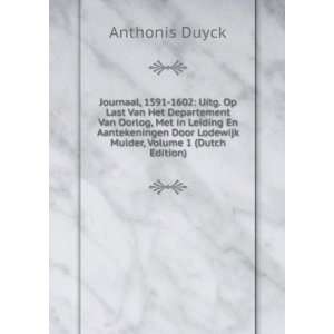   Door Lodewijk Mulder, Volume 1 (Dutch Edition) Anthonis Duyck Books