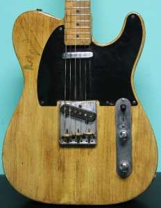 Vintage Roy Buchanan 52 Fender Telecaster Tele Electric Guitar w 