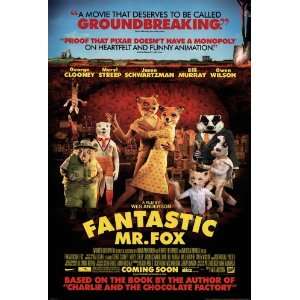  Fantastic Mr. Fox (2009) 27 x 40 Movie Poster Style B 