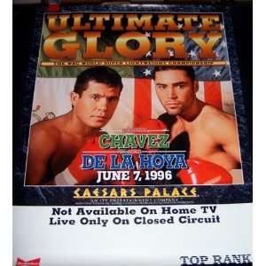  De La Hoya Vs Chavez 1996 Boxing Poster (Sports 