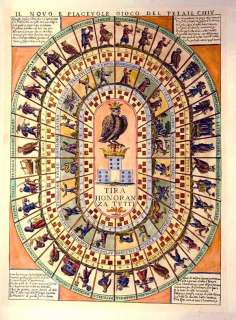 Regno di NAPOLI, 1650, cm 76x57 Stampa dipinta a mano  