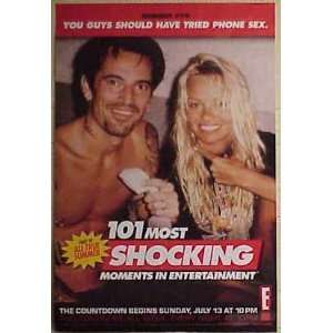 PAMELA ANDERSON & TOMMY LEE 101 Most Shocking Moments Poster 24x36