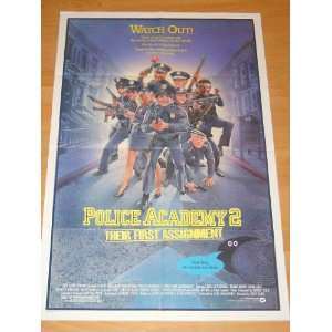  Police Academy 2 /1985 Original Poster