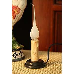  Electric Primitive Non Flicker 4 Inch Antique Candle Lamp 