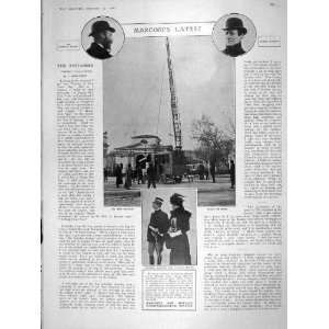  1906 MARCONI RADIO TELEGRAPHIC SOLARI BEAR HUNT RUSSIA 