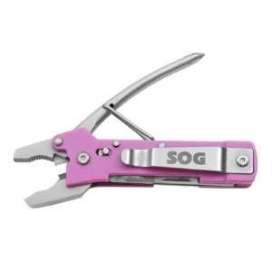  SOG Knives Micro ToolClip (Pink) Multi Tool TC04 Sports 