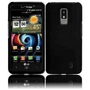  Verizon LG Spectrum HD 4G LTE Accessory   Black Rubberized 